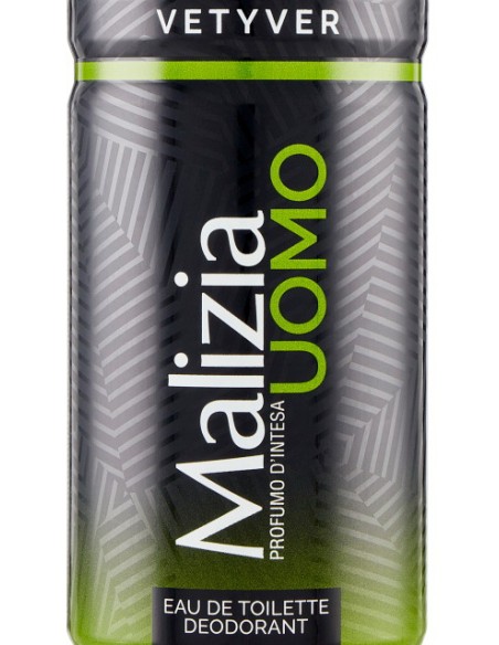 Malizia Uomo Deodorante Spray - 150ml - Vetyver